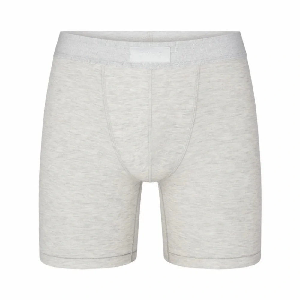 SKIMS Light Gray Boxer Briefs XS NEW